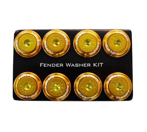NRG Fender Washer Kit w/Color Matched M8 Bolt Rivets For Plastic (Rose Gold) - Set of 8 thumbnail 3