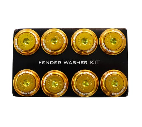 NRG Fender Washer Kit w/Color Matched M8 Bolt Rivets For Plastic (Rose Gold) - Set of 8 thumbnail 4