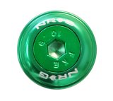 NRG Fender Washer Kit w/Color Matched M6 Bolt Rivets For Plastic (Green) - Set of 10 thumbnail 4