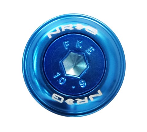 NRG Fender Washer Kit w/Color Matched M6 Bolt Rivets For Plastic (Blue) - Set of 10 thumbnail 5