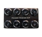NRG Fender Washer Kit w/Color Matched M8 Bolt Rivets For Plastic (Black) - Set of 8 thumbnail 6