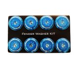 NRG Fender Washer Kit w/Color Matched M8 Bolt Rivets For Plastic (Blue) - Set of 8 thumbnail 5