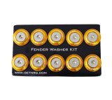 NRG Fender Washer Kit w/Rivets For Plastic (Rose Gold) - Set of 10 thumbnail 1