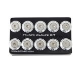 NRG Fender Washer Kit w/Rivets For Plastic (Silver) - Set of 10 thumbnail 5