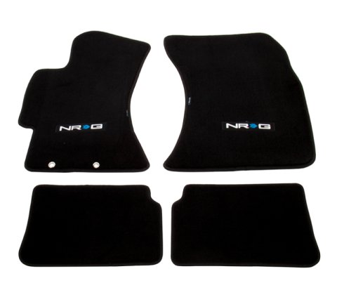 NRG Floor Mats - 2009-2011 Subaru Impreza WRX/STi (NRG Logo) - 4pc. thumbnail 3