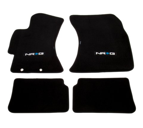 NRG Floor Mats - 2009-2011 Subaru Impreza WRX/STi (NRG Logo) - 4pc. thumbnail 4