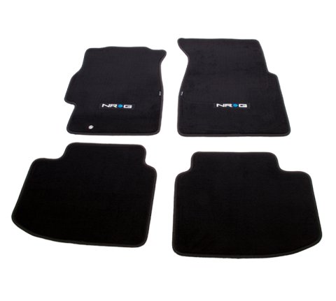 NRG Floor Mats - 96-00 Honda Civic 2DR & 3DR (EK9 Logo) - 4pc. thumbnail 2