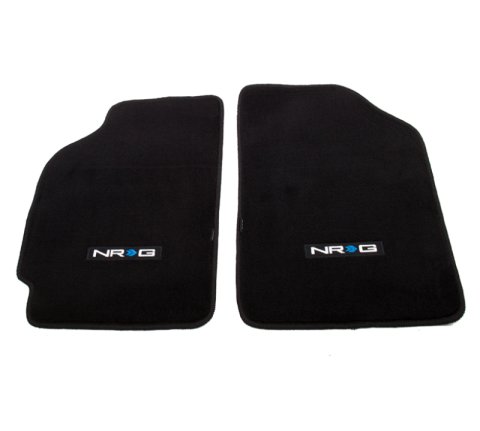 NRG Floor Mats - 88-91 Honda Civic CRX (NRG Logo) - 2pc. thumbnail 2
