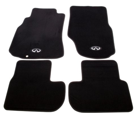 NRG Floor Mats - 03-06 G35 (Infiniti Emblem Logo) - 4pc. thumbnail 3