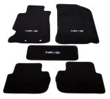 NRG Floor Mats - 02-06 Acura RSX (NRG Logo) - 5pc. thumbnail 1