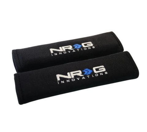 NRG Seat Belt Pads 2.7in. W x 11in. L (Black) Short - 2pc thumbnail 4