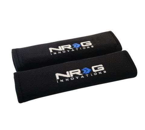 NRG Seat Belt Pads 2.7in. W x 11in. L (Black) Short - 2pc thumbnail 5