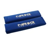 NRG Seat Belt Pads 2.7in. W x 11in. L (Blue) Short - 2pc thumbnail 2