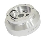 NRG Short Hub Adapter Gm / Dodge / Chevy - Shiny Silver thumbnail 3