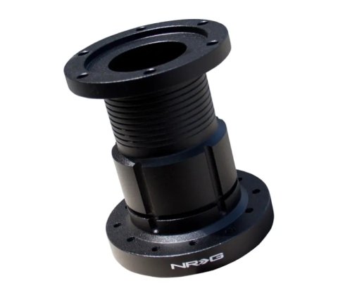 NRG Steering Wheel Hub Extension 4in. Spacer - Black thumbnail 3