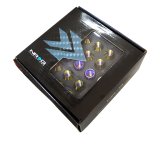 NRG 200 Series M12 X 1.25 Titanium Lug Nut Set - 21 Pc w/Lock Key Socket - Neochrome thumbnail 7