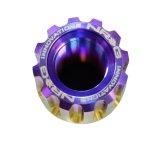 NRG 200 Series M12 X 1.5 Titanium Lug Nut Set - 21 Pc w/Lock Key Socket - Neochrome thumbnail 4
