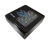 NRG 500 Series M12 X 1.25 Bullet Shape Steel Lug Nut Set - 21 Pc w/Lock Key - Neochrome thumbnail 3
