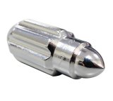 NRG 500 Series M12 X 1.25 Bullet Shape Steel Lug Nut Set - 21 Pc w/Lock Key - Silver thumbnail 4