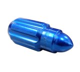 NRG 500 Series M12 X 1.5 Bullet Shape Steel Lug Nut Set - 21 Pc w/Lock Key - Blue thumbnail 7