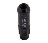 NRG 700 Series M12 X 1.25 Steel Lug Nut w/Dust Cap Cover Set 21 Pc w/Locks & Lock Socket - Black thumbnail 3