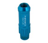 NRG 700 Series M12 X 1.25 Steel Lug Nut w/Dust Cap Cover Set 21 Pc w/Locks & Lock Socket - Blue thumbnail 5