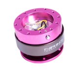 NRG Quick Release Gen 2.0 - Pink Body / Titanium Chrome Ring thumbnail 6