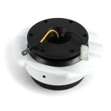 NRG Quick Release Kit Gen 2.5 - Black / White Ring w/Finger Grooves thumbnail 3