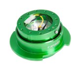 NRG Quick Release Kit Gen 2.5 - Green Body / Titanium Chrome Ring thumbnail 2
