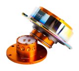 NRG Quick Release Gen 2.5 - Rose Gold Body / Neochrome Ring thumbnail 6