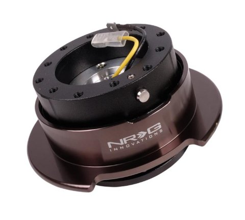 NRG Quick Release Kit Gen 2.5 - Black / Black Chrome Ring thumbnail 1