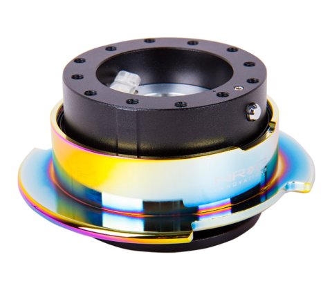 NRG Quick Release Gen 2.5 - Black Body / Neochrome Ring thumbnail 6