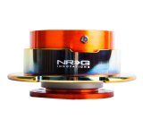 NRG Quick Release Gen 2.5 - Orange Body / Neochrome Ring thumbnail 4