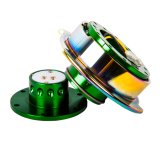 NRG Quick Release Gen 2.5 - Green Body / Neochrome Ring thumbnail 4