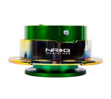 NRG Quick Release Gen 2.5 - Green Body / Neochrome Ring thumbnail 5
