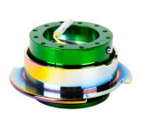 NRG Quick Release Gen 2.5 - Green Body / Neochrome Ring thumbnail 6