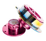 NRG Quick Release Gen 2.5 - Pink Body / Neochrome Ring thumbnail 1