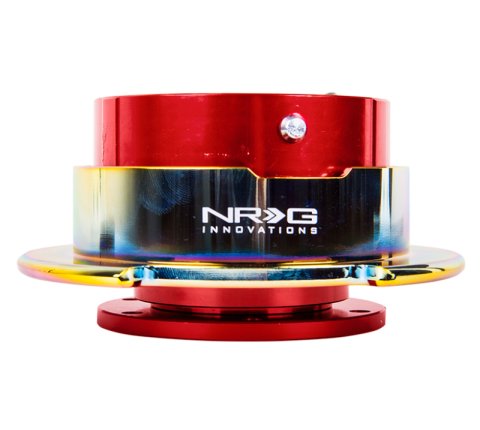 NRG Quick Release Gen 2.5 - Red Body / Neochrome Ring thumbnail 4