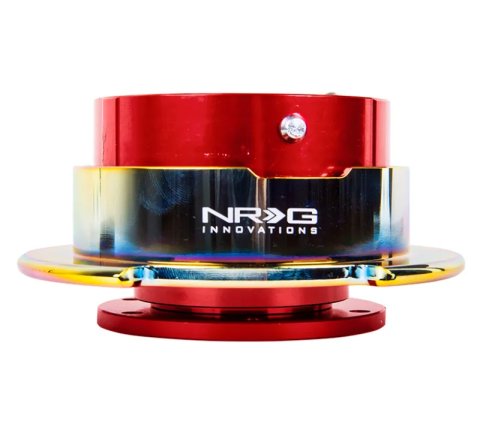 NRG Quick Release Gen 2.5 - Red Body / Neochrome Ring thumbnail 7