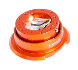 NRG Quick Release Kit Gen 2.8 - Orange Body / Titanium Chrome Ring thumbnail 3