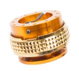 NRG Quick Release Kit - Pyramid Edition - Rose Gold Body / Chrome Gold Pyramid Ring thumbnail 4
