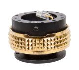 NRG Quick Release Kit - Pyramid Edition - Black Body / Chrome Gold Pyramid Ring thumbnail 4