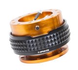 NRG Quick Release Kit - Pyramid Edition - Rose Gold Body / Black Pyramid Ring thumbnail 1