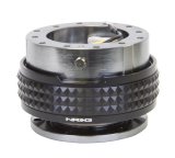 NRG Quick Release Kit - Pyramid Edition - Gunmetal Body / Black Pyramid Ring thumbnail 2