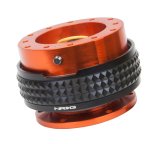 NRG Quick Release Kit - Pyramid Edition - Orange Body / Black Pyramid Ring thumbnail 2