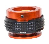 NRG Quick Release Kit - Pyramid Edition - Orange Body / Black Pyramid Ring thumbnail 3