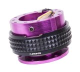 NRG Quick Release Kit - Pyramid Edition - Purple Body / Black Pyramid Ring thumbnail 1
