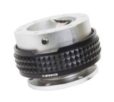 NRG Quick Release Kit - Pyramid Edition - Silver Body / Black Pyramid Ring thumbnail 4