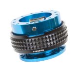 NRG Quick Release Kit - Pyramid Edition - Blue Body / Black Pyramid Ring thumbnail 1