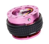NRG Quick Release Kit - Pyramid Edition - Pink Body / Black Pyramid Ring thumbnail 3